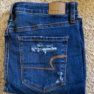 American Eagle new super high waisted jeggings